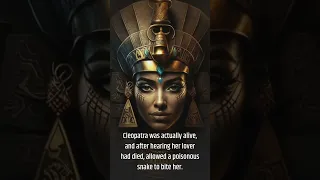 How Cleopatra Died (Animated)