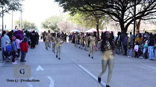 Forest Brook Middle School Bulldog Express at Houston MLK Parade 2020