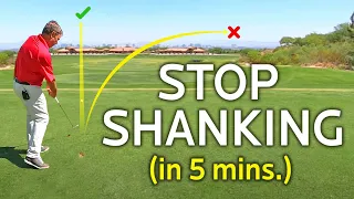 HOW TO STOP SHANKING IN 5 MINUTES  (don't miss this fix)