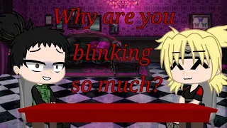 Why are you blinking so much? (meme) (ShikaTema) (Naruto) (Gacha Club)