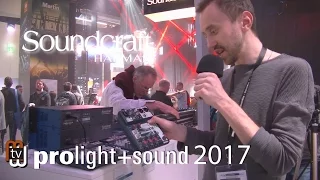 Soundcraft notepad - обновление линейки микшерных пультов (Prolight+sound 2017)