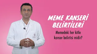 Meme Kanseri Belirtileri