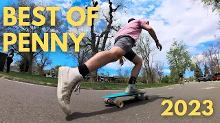 BEST of PENNY BOARD 2023 || Cruising, Pumping, and Riding