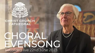 Choral Evensong Recorded live on Thursday 22nd 2023