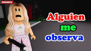 ALGUIEN ME OBSERVA - Parte 1  | Mini Pelicula | Roblox Brookhaven rp 🏡historias de roblox