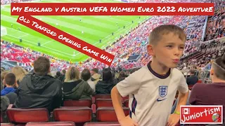 My England v Austria UEFA Women Euro 2022 Adventure Old Trafford Opening Game Win- Österreich Frauen