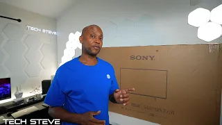Sony X85K 120Hz 4K Television Unboxing