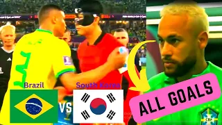 Brazil Vs South Korea All Goals - Highlights | #fifa world cup 2022 #2022 #youtube #brazil