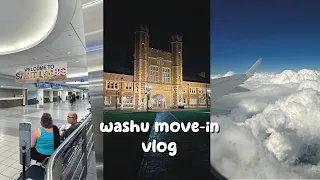 washu move-in vlog