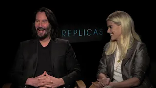 Replicas Keanu Reeves & Alice Eve Interview