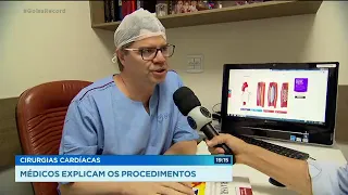 Cirurgia Cardíaca - Médicos explicam sobre procedimentos feito pelo Governador de Goiás