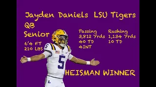 Jayden Daniels LSU Tigers  HEISMAN WINNER2023 Highlights