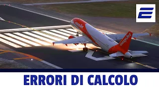 🛬  ERRORI DI CALCOLO - ✈️ Voli EasyJet 1820,  2374, 3764