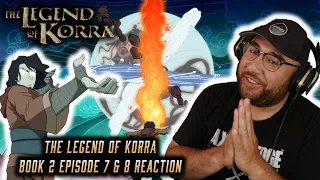 BEGINNINGS: PART 1 & 2  | The Legend of Korra Book Two Episode Seven & Eight Reaction