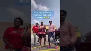 You got McDonald’s money? #ido #mcdonalds #tiktokviral #shorts #mom #funnyvideos #money #dancemoms