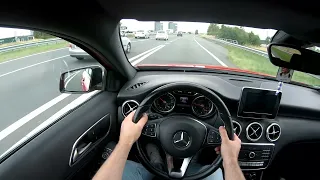 Mercedes-Benz A180 122 HP 1.6 POV Test Drive by Fanatic Drivers