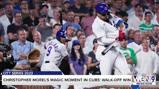 ‘That was my moment’: Christopher Morel has dramatic homer – and celebration – in Cubs’ walk-off win