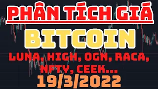 PHÂN TÍCH VÀ NHẬN ĐỊNH XU HƯỚNG GIÁ BITCOIN HÔM NAY NGÀY 19.3.2022 | CẬP NHẬT THỊ TRƯỜNG CRYPTO