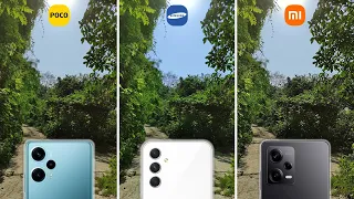 Poco F5 vs Samsung Galaxy A54 vs Redmi Note 12 Pro Plus: Camera Comparison