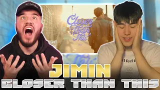 Он заставляет нас ПЛАКАТЬ! | 지민 Jimin 'Closer Than This' Official MV | РЕАКЦИЯ | REACTION