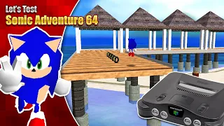 Sonic Adventure 64 - But does it work on Real Hardware? ft Coury from @mylifeingaming