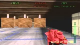 N64 Perfect Dark: Firing Range - Pistols (Aiming for Gold)