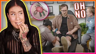 Tattoo Enthusiast Reacts To: Kids Design Tattoos for Strangers