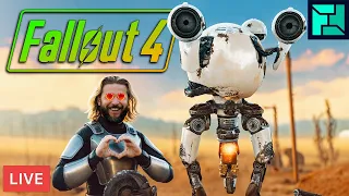 🔴 FALLOUT 4 is a Scientist's Dream (FULL GAME PT.7) | [SCIENTIST PLAYS]