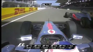 Jenson Button onboard overtake on Lewis Hamilton Turkish GP 2011