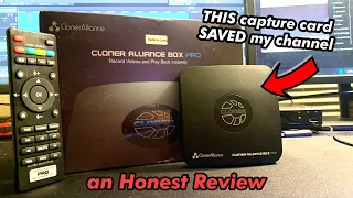 this capture card SAVED my channel | ClonerAlliance Box Pro - an Honest Review
