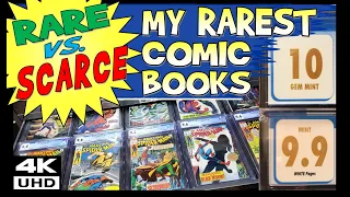 Rarest Comic Books in My Collection (CGC Graded) - RARE vs. SCARCE - 4K