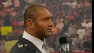WWE RAW 6/29/09 part 2.(HQ)Randy Orton & Batista Segment