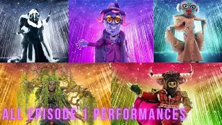 All Episode 1 Performances | The Masked Singer Season 6