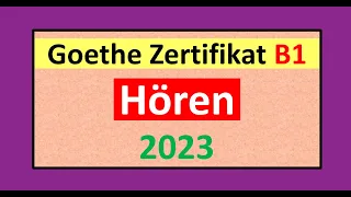 Goethe Zertifikat B1 Neu Hören Modelltest mit Antworten am Ende || Vid - 175