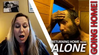 ALONE Season 8 - Clay Hayes' return HOME after 74DAYS!