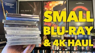 Small 4K and Blu-ray Haul plus a Prime 1 statue. #physicalmedia #bluray