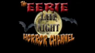 Eerie late Night's Horror Host opening montage