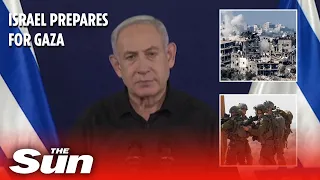 Netanyahu reveals Israel is preparing for ground invasion of Gaza