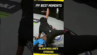 Alain Ngalani the best knockouts - One Championship