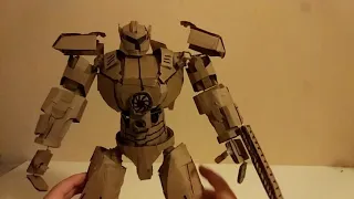 Make Pacific Rim Gipsy Avenger action figure from cardboard.