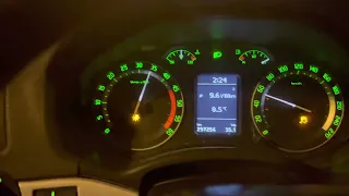 Skoda octavia 2 vrs 2.0 tdi PD acceleration