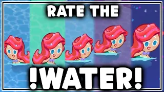Ariel Cookie Rating All of the Kingdom Water // Cookie run kingdom