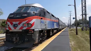 Amtrak & Metra at Morton Grove