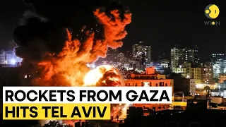 Two injured after rocket fired from Gaza hits city south of Tel Aviv | WION Originals