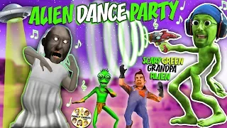 GRANNY HIDE n SEEK in GRANDPA's House w/ Alien Neighbors (FGTEEV Weird Funny Game)