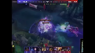 Nilah's lethal counter engage wins the game LCK DK VS HLE 2023