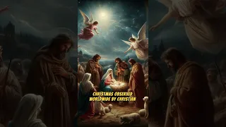 Christmas: Celebrating the Birth of Jesus and Spreading Love | Short Christmas Story #youtubeshorts