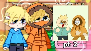 //TW//South park react to Butters, Kenny and Bunny// part 2/?// #southpark