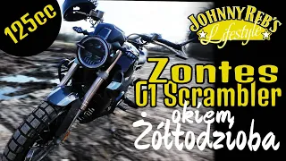 Zontes G1 Scrambler 125 -  wrażenia z jazdy próbnej. #zontes #scrambler #motocykl125 #motocykl