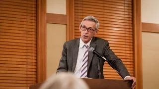 Sir Jonathan Bate reading “Ted Hughes: Eco-Warrior, or Eco-Worrier?”